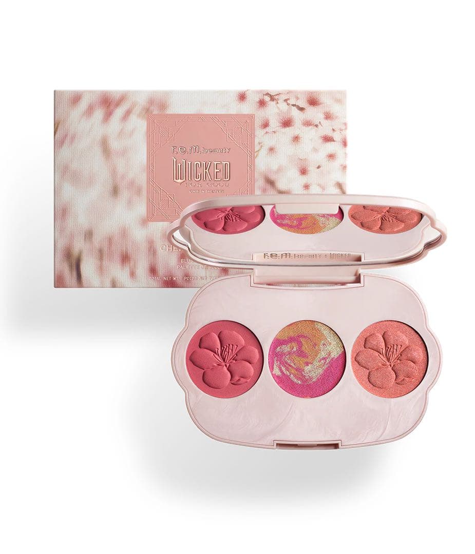 新品✨ r.e.m. beauty WICKED チーク CORAL限定品 r.e.m. beauty x Wicked: For Good couldn't be lovelier blush set