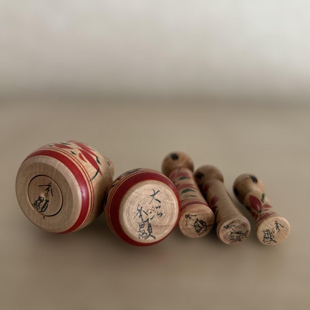 大沼秀顕工人 こけし【蓋付きえじこ】 - メルカリ