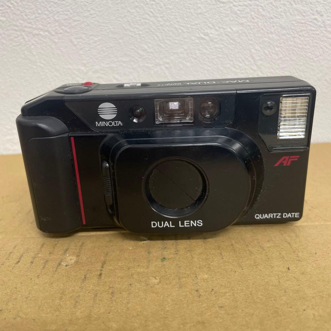 MINOLTA DUAL LENS コンパクトカメラ - メルカリ