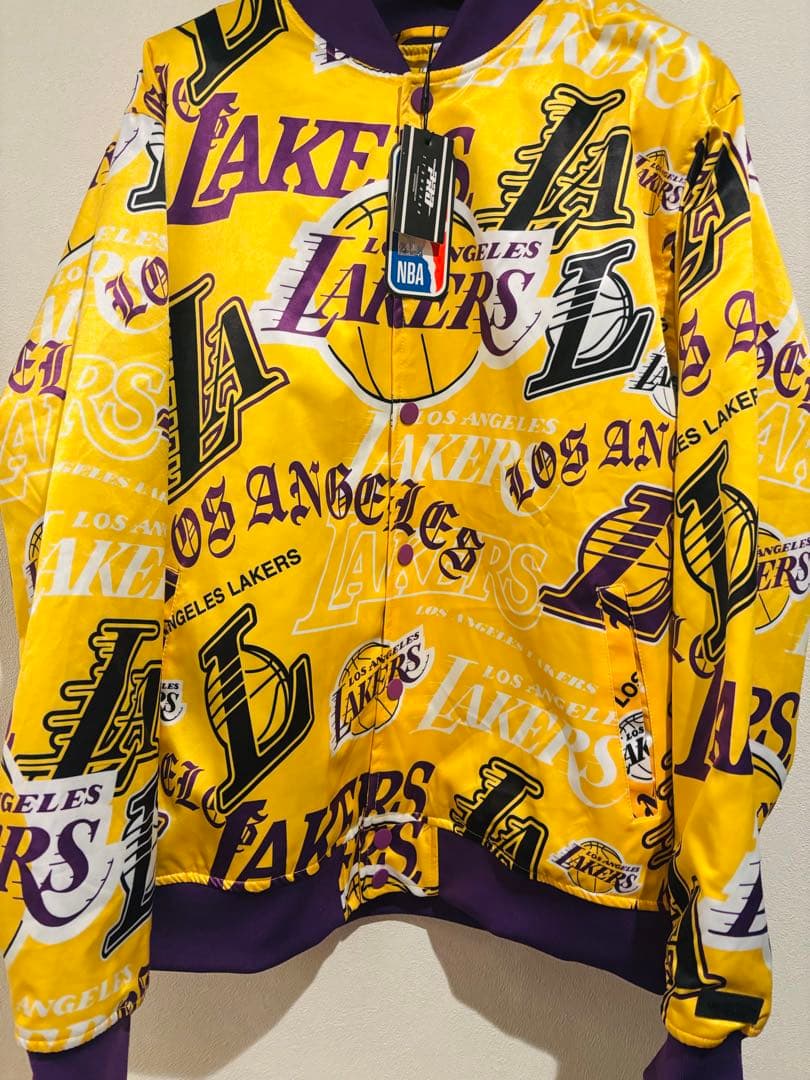 レア タグ付Lakers レイカーズ PROSTANDARD スタジャン2XL - メルカリ