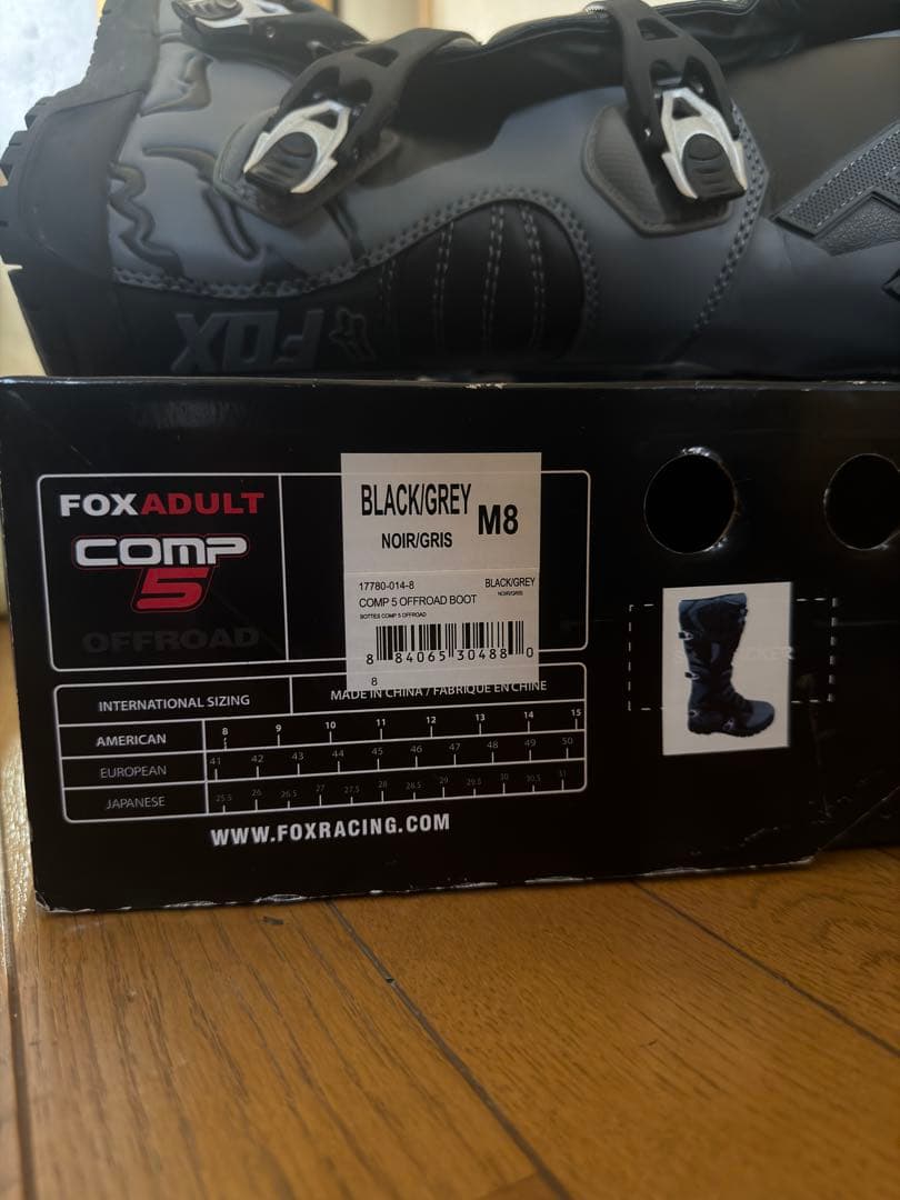 極美品】Fox Comp 5 オフロードブーツ 26cm相当（M8） - メルカリ