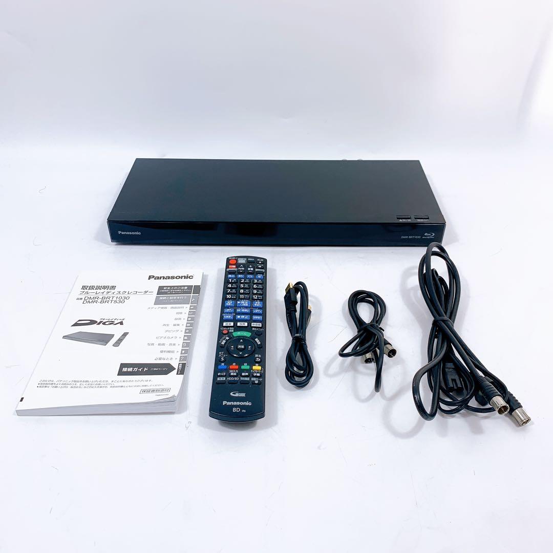 Panasonic DMR-BRT1030 ブルーレイレコーダー 付属品あり