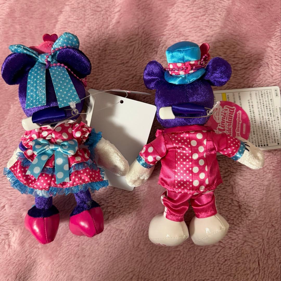 ミニーのファンダーランド ぬいぐるみバッジ ミッキー＆ミニー - メルカリ