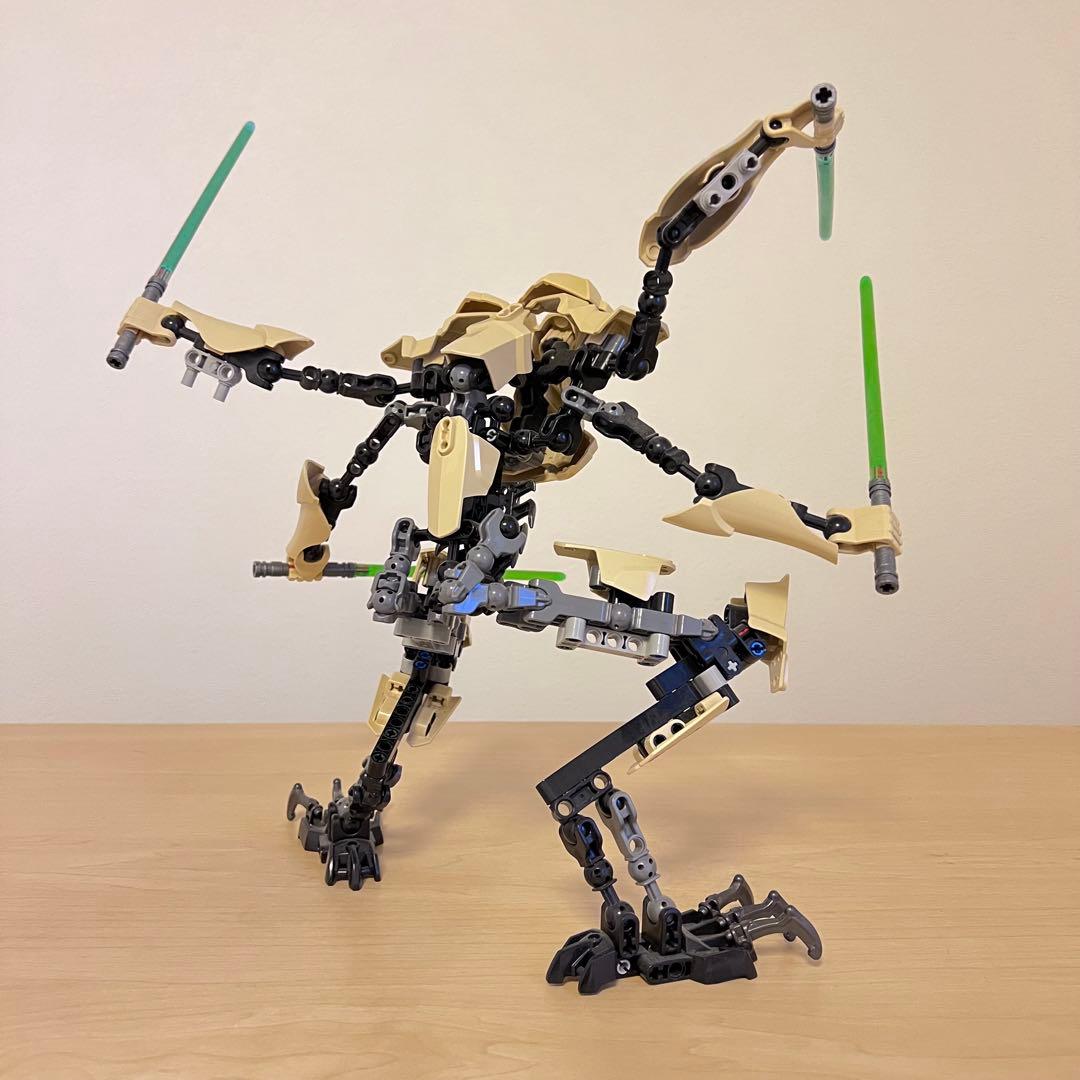 LEGO スター・ウォーズ ビルダブルフィギュア グリーヴァス将軍 75112