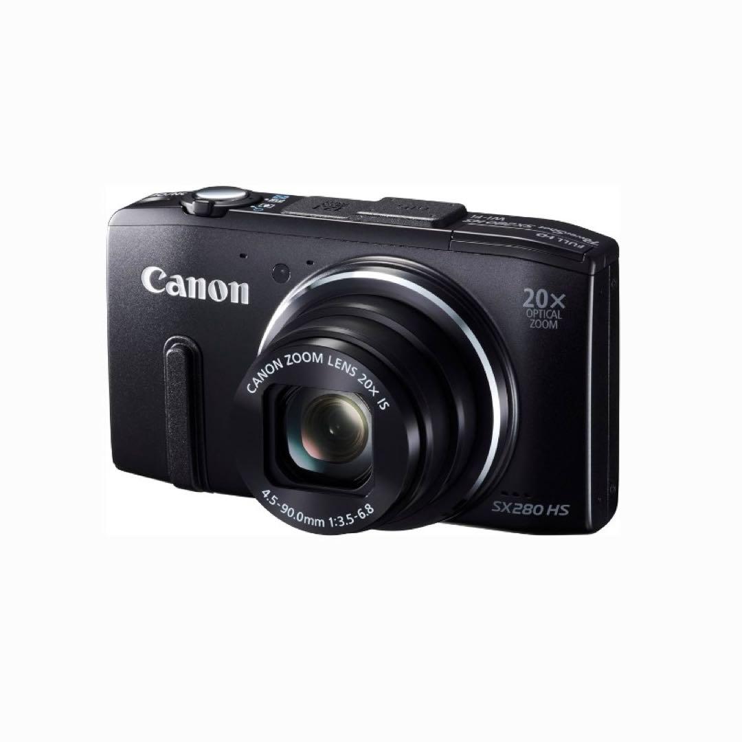 Canon SX280 HS デジタルカメラ ケース付き コンパクト ブラック