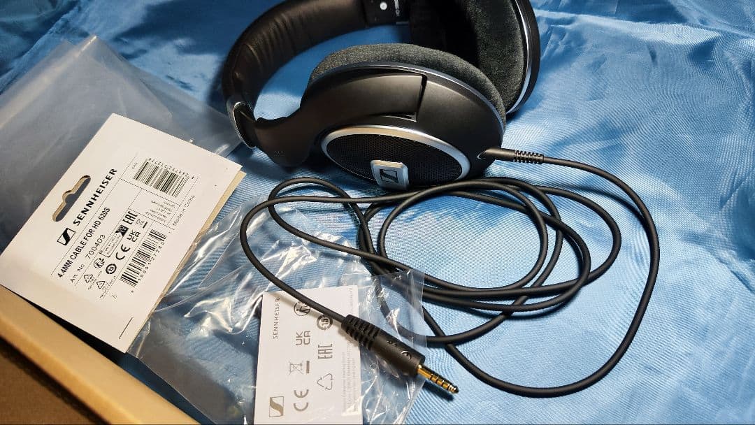 Sennheiser HD599 + 4.4mm バランスケーブル 1.8m