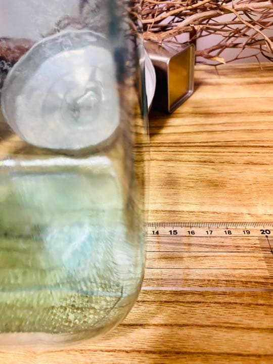 青鬼様専用 レトロ 飴屋瓶 アルミ蓋付 ガラス瓶 気泡ビン アンティーク