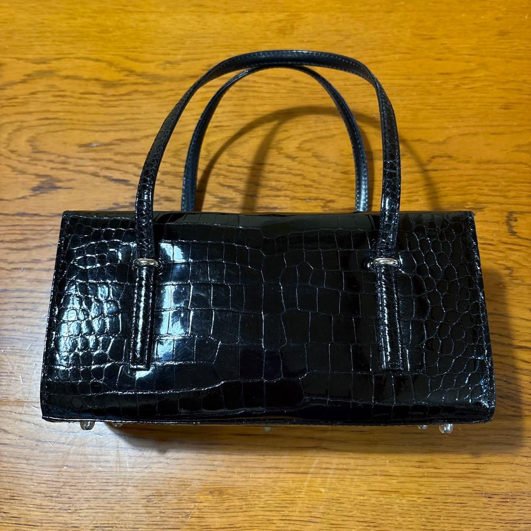 YAMAGUCHI JRA認定クロコダイルハンドバッグ トートバッグ メンズ レディース バッグ かばん 鞄 クロコダイル