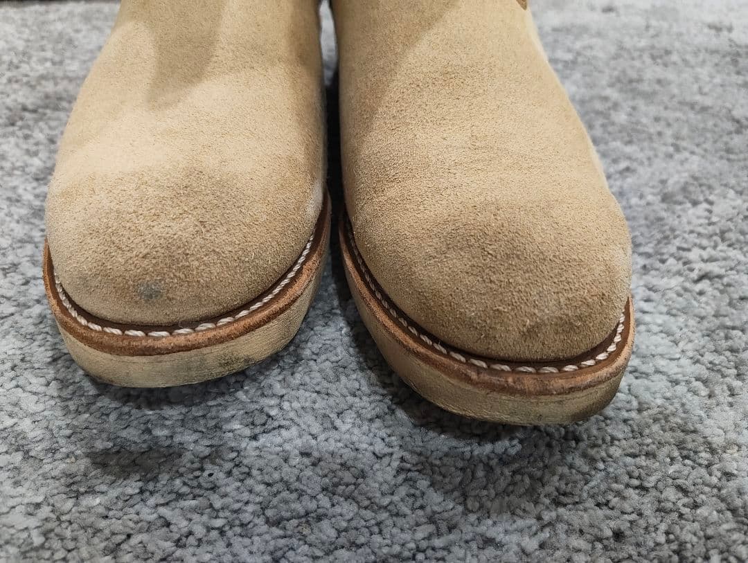 RED WING 8168 26.5cn ペコスブーツ ベージュスエード