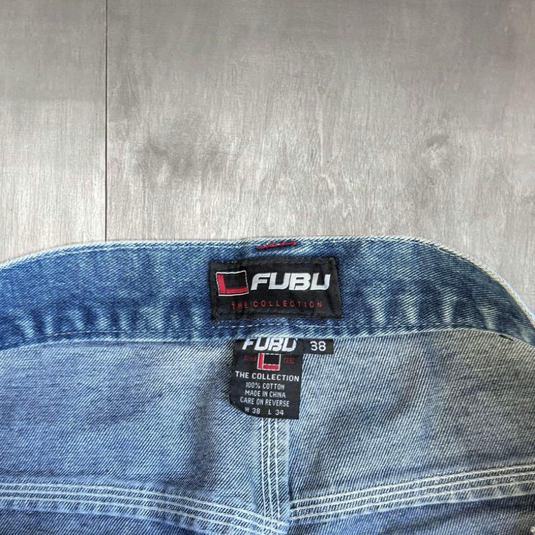 90s FUBU hiphop バギー カーゴ デニム w38 - メルカリ