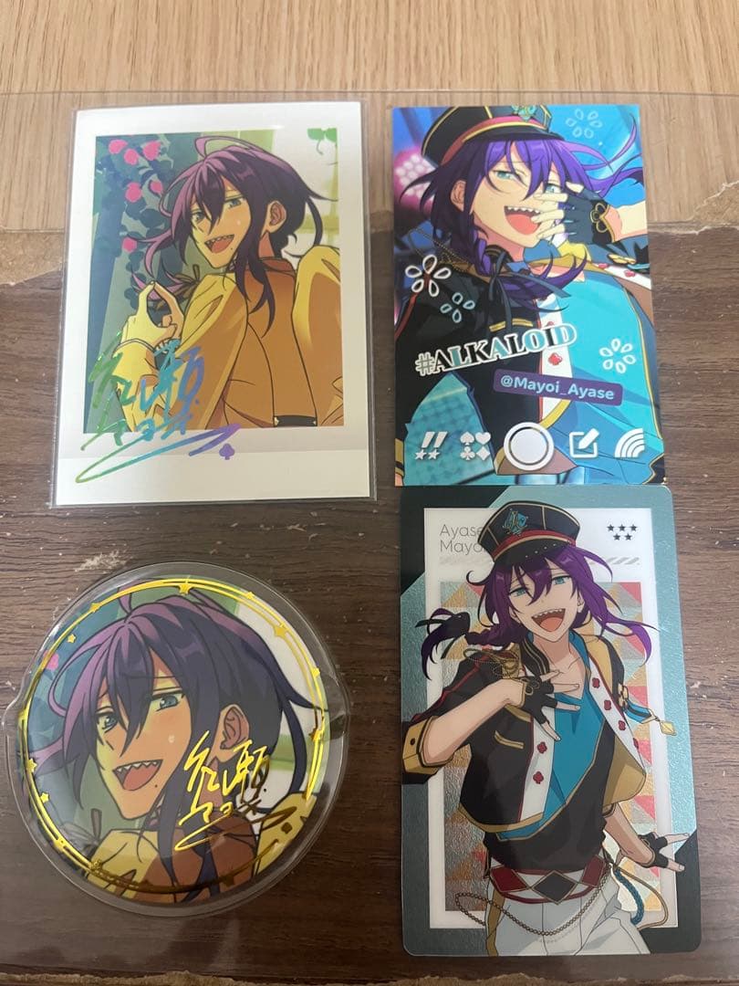 あんスタ 礼瀬マヨイ カード 缶バッジ - メルカリ