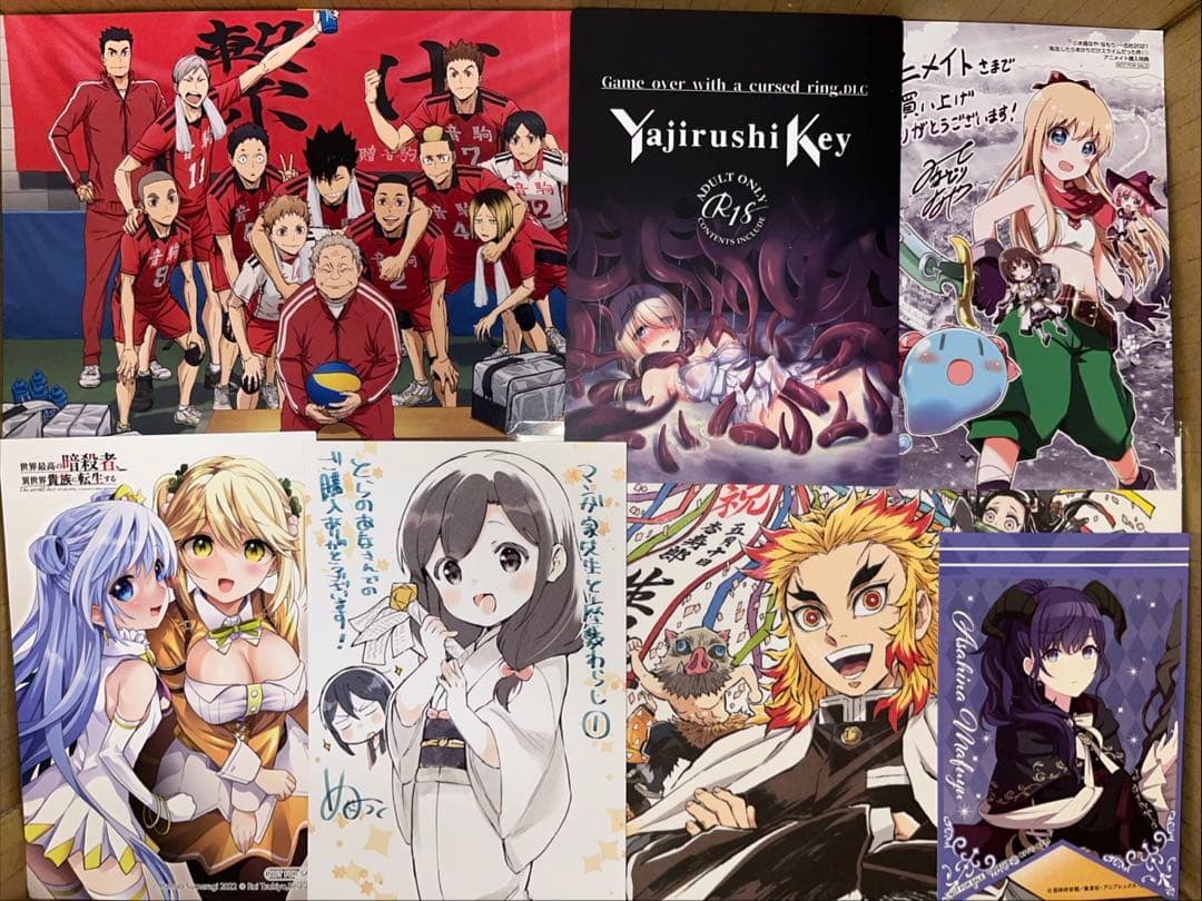 アニメグッズ キャラクターグッズ 紙雑貨 紙類 1000点以上 大量 まとめ