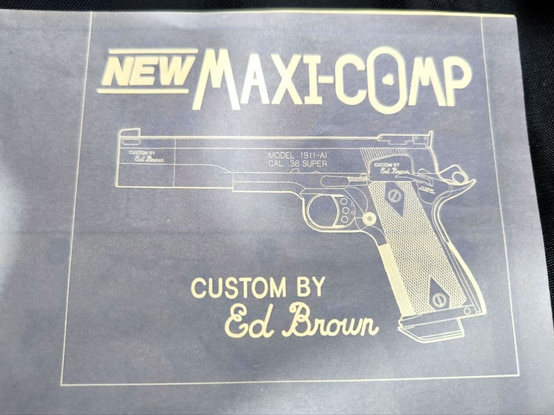 ガスガン ASGK Ed Brown 1911-A1 CAL 38 SUPER - メルカリ