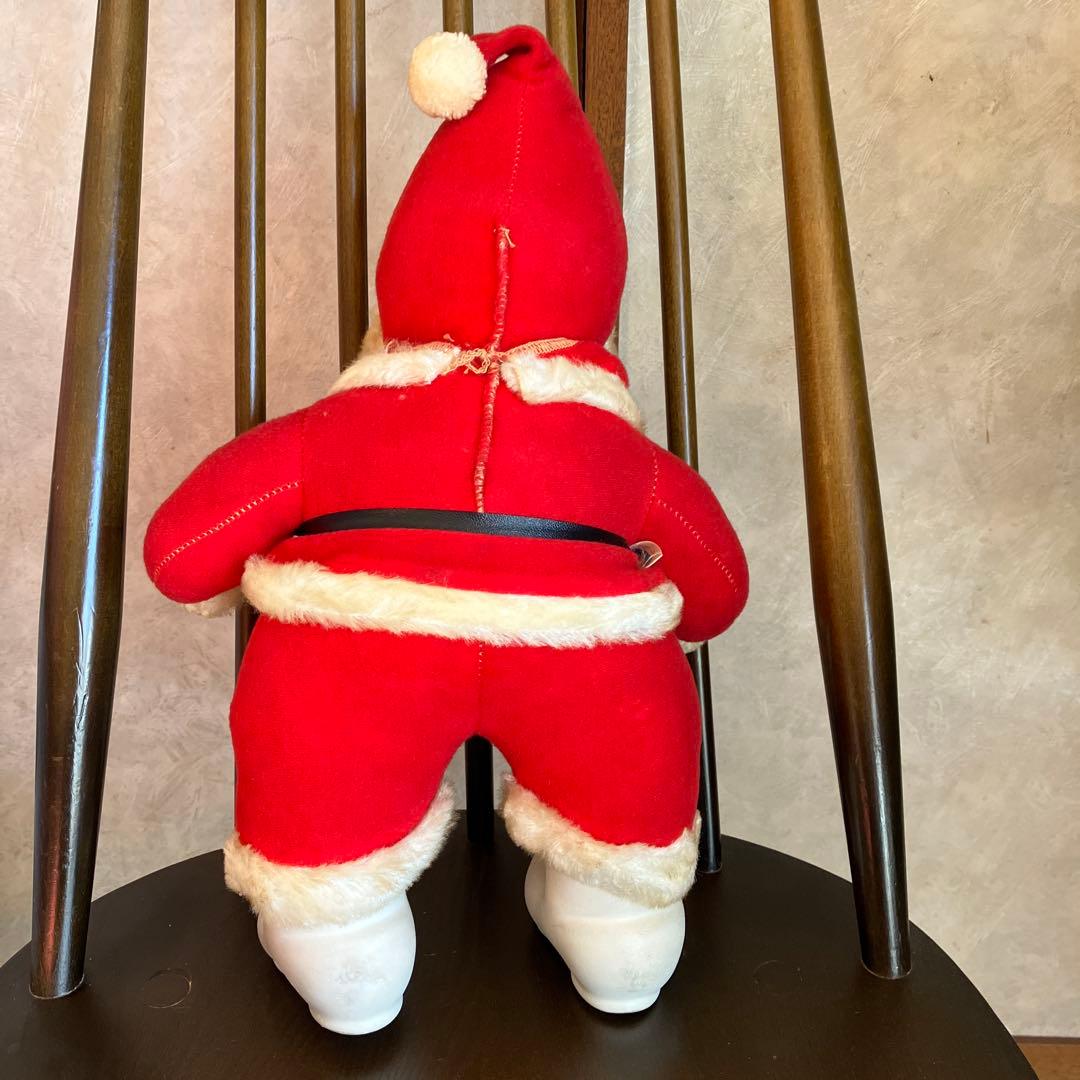 ヴィンテージ ラシュトン ラバーフェイス コカコーラ サンタ 人形