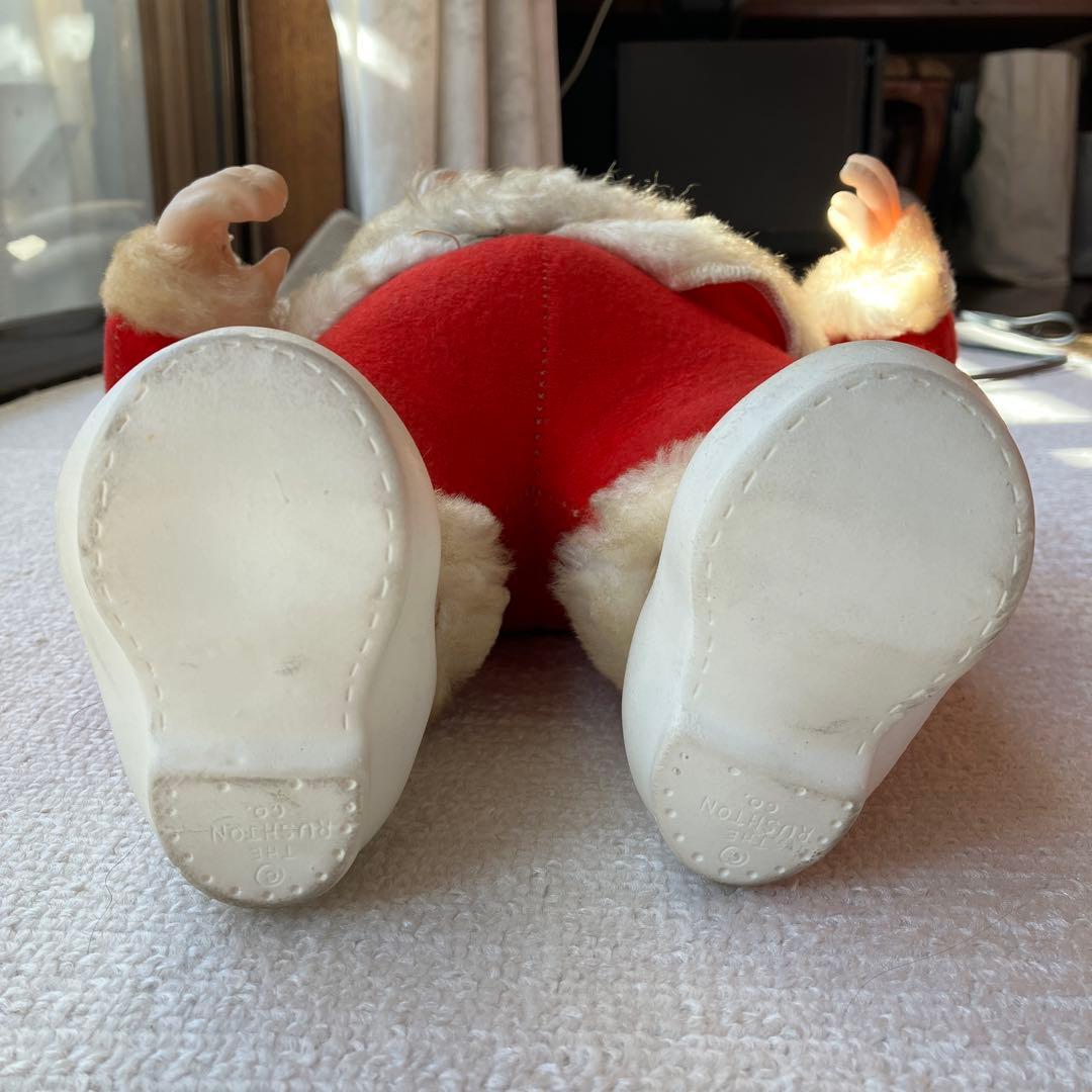 ヴィンテージ ラシュトン ラバーフェイス コカコーラ サンタ 人形