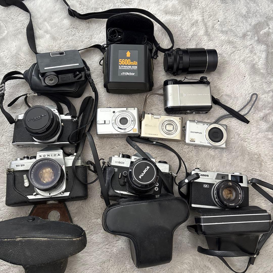 カメラ　まとめ売り　ジャンク品 まとめ】一眼レフカメラ 15台セット（ジャンク品） #K189 - メルカリ
