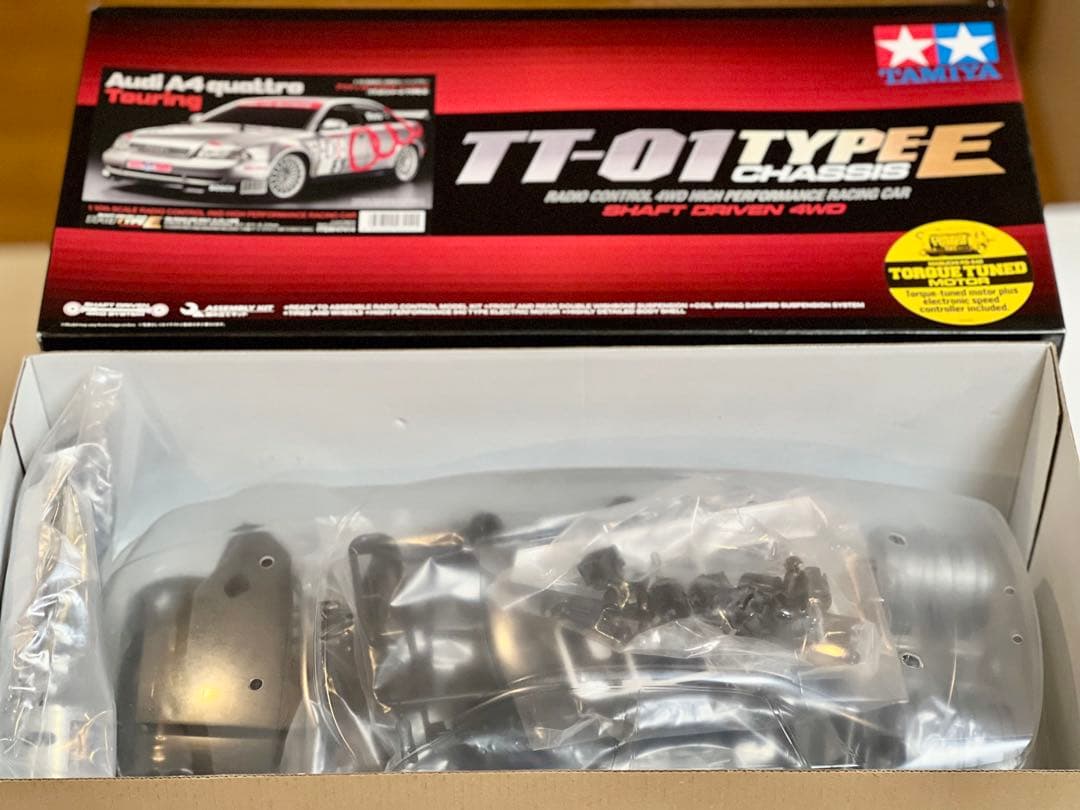 タミヤ1/10 アウディ A4 クワトロ ツーリング（ TT-01TYPE-E） - メルカリ