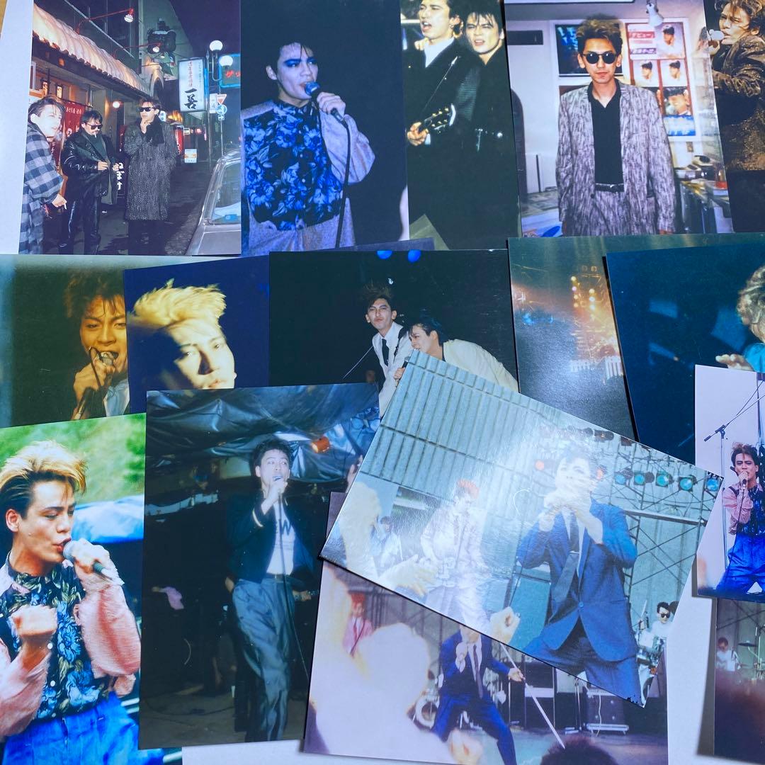 レア】BOOWY 写真 28枚 氷室京介 布袋寅泰 - メルカリ