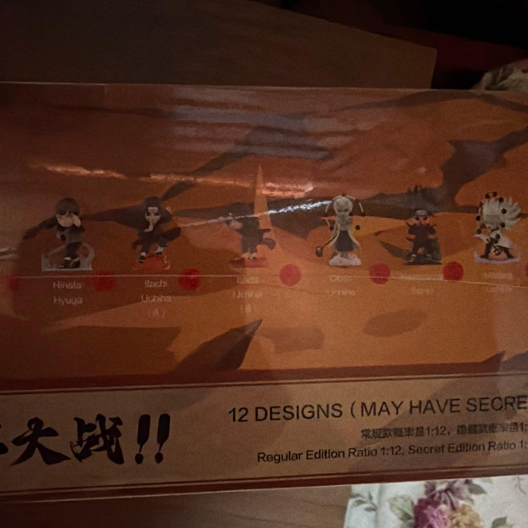 日本未販売 popmart NARUTO アクションフィギュアセット忍界大戦