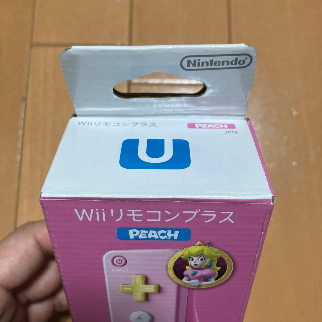 Wiiリモコンプラス ピーチ 完品 - メルカリ
