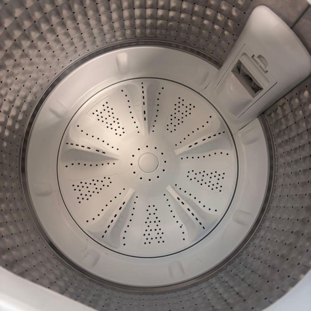 763 AQUA 洗濯機 一人暮らし 容量5.5キロ 冷蔵庫も有 小型 極美品