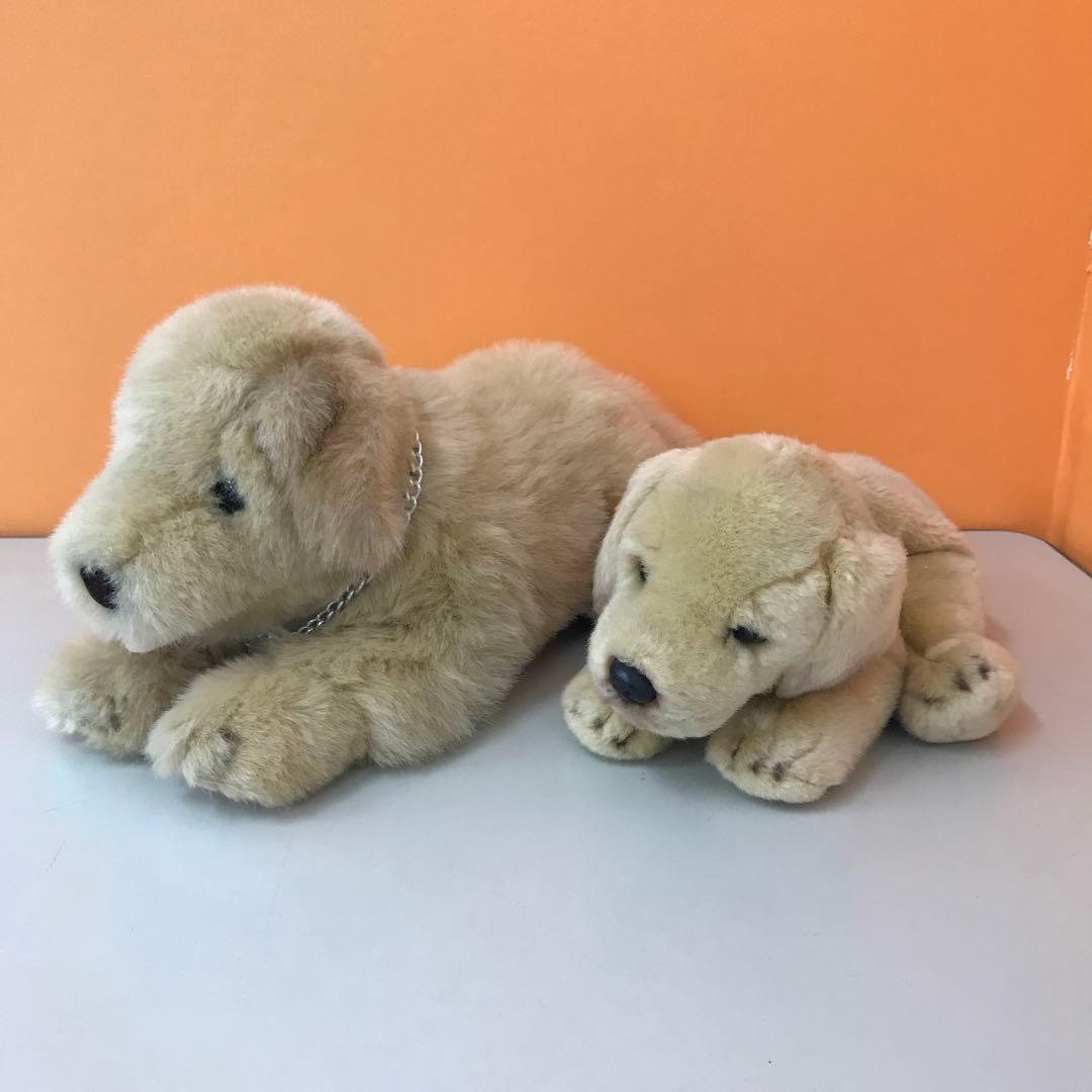 ゴールデンレトリバー ぬいぐるみ 吉徳 Wans Alfa 2点セット - メルカリ