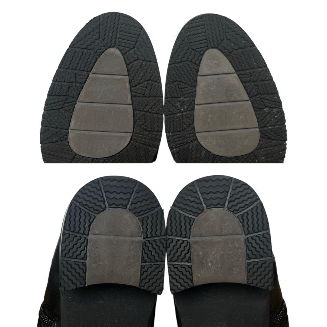 極美品 あしながおじさん 24 レザー ホースビット サイドジップ ロング