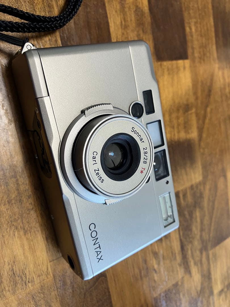 CONTAX TIX フィルムカメラ中古コムサデモードのケース