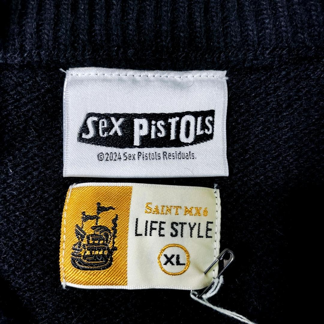 新品】セントマイケル × セックスピストルズ 22AW ニット ダメージ加工