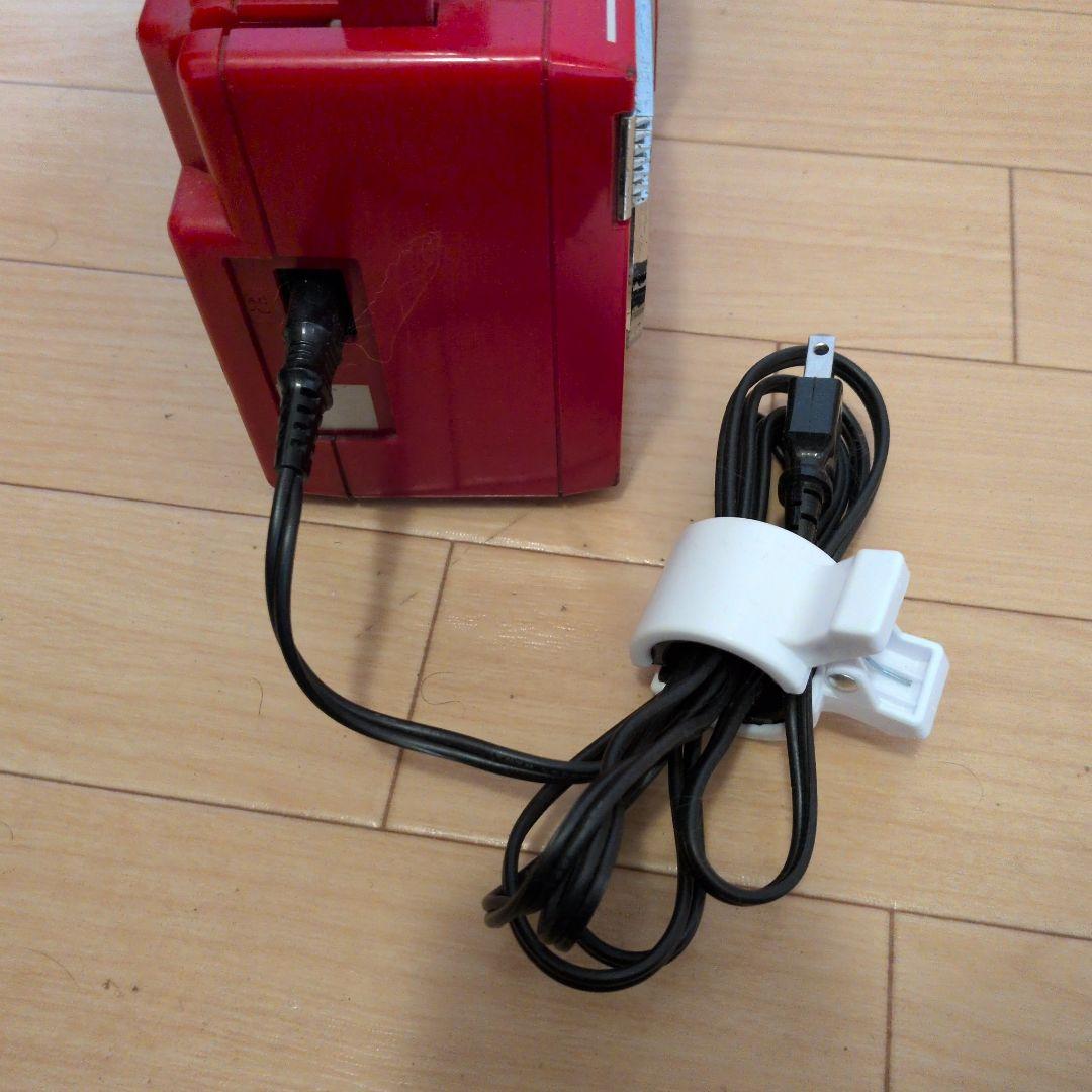 UNISEF ダブルカセットラジカセ 赤 - メルカリ