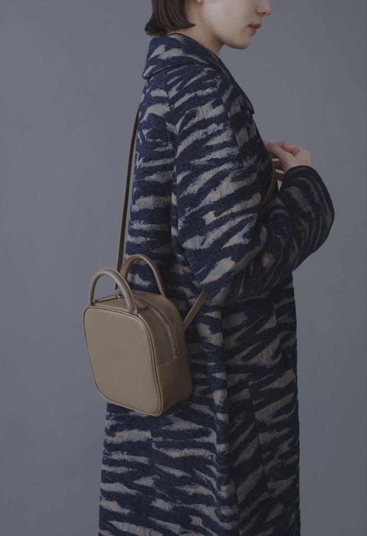 ミナペルホネン×ポーター siemen bag ミニショルダーバッグ ブラック