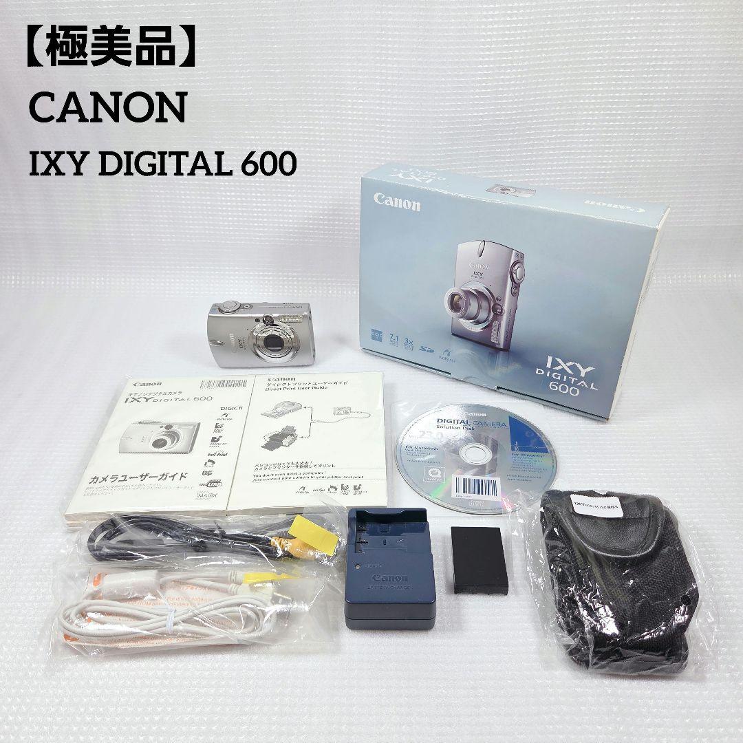 極美品】CANON IXY DIGITAL 600