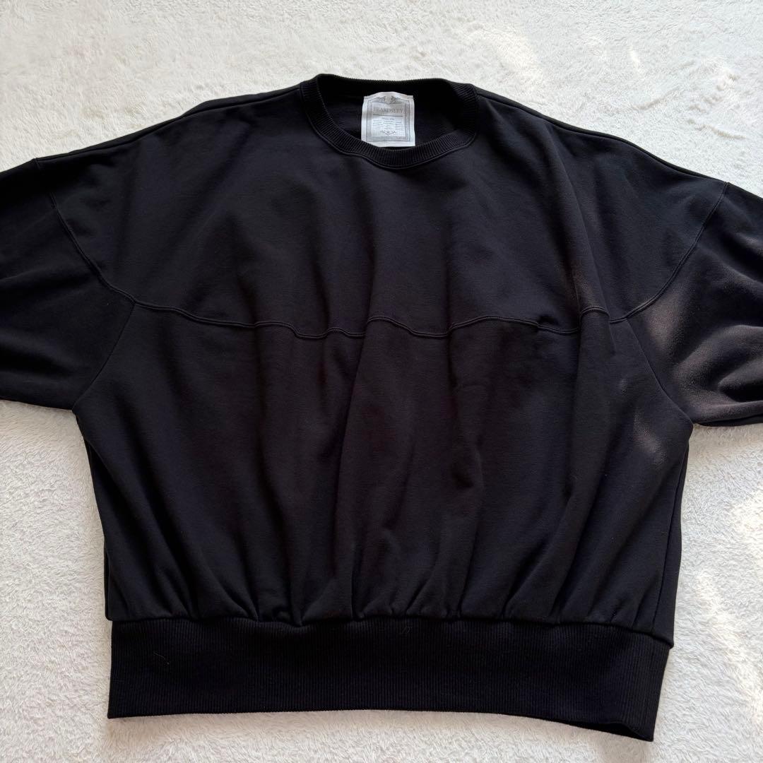 美品 BEARDSLEY ぷっくり裏毛カットソースウェット ビアズリー