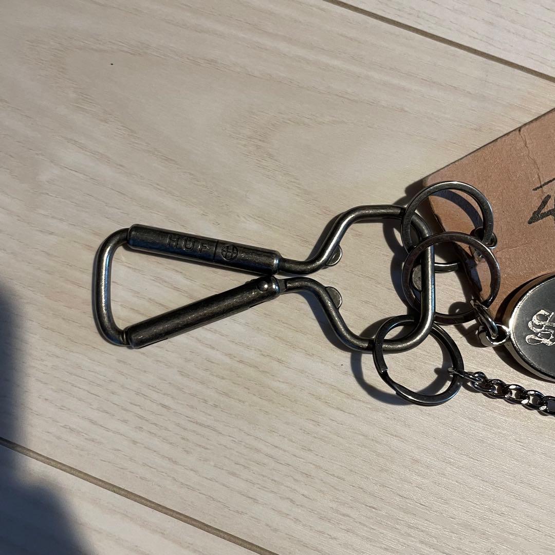 huf カラビナ stussy キーホルダー - メルカリ