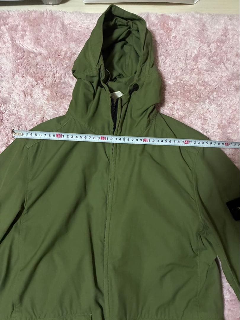 Stone Island フード付きナイロンジャケット - メルカリ