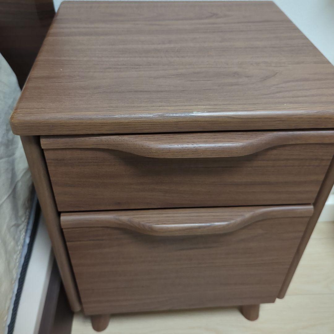 ニトリ　NITORI　サイドテーブル　アスカ　2段 楽天市場】幅38cm サイドテーブル (アスカ 2段) ナイトテーブル