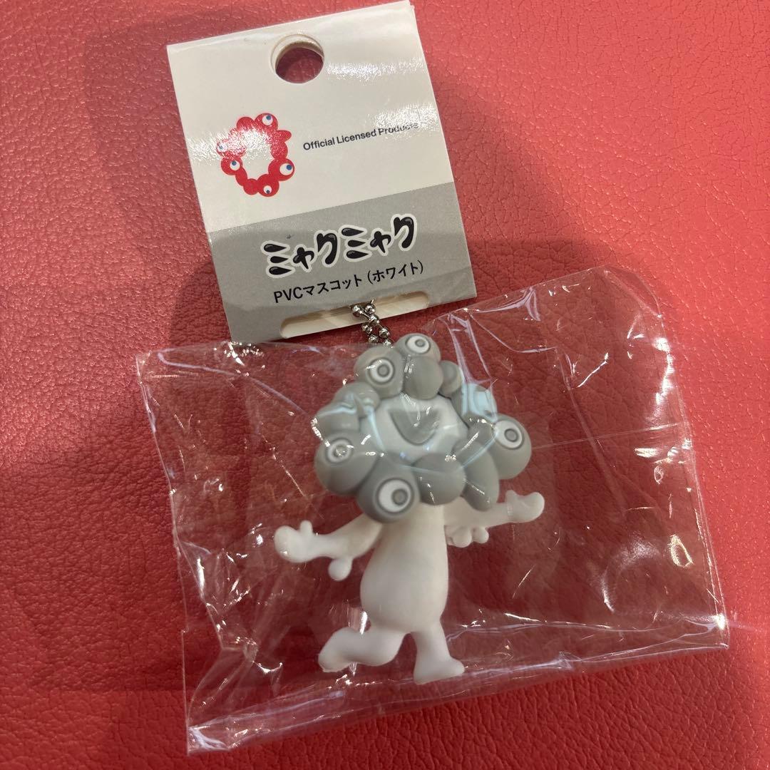 ミャクミャクPVCマスコットABC3点セットホワイトボールチェー白ミャク