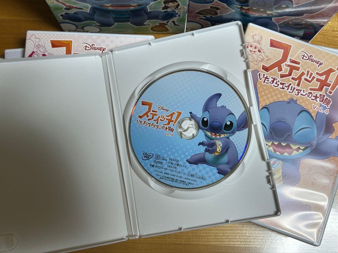 s*n様 スティッチ! DVD BOX1 & BOX2 セット - メルカリ