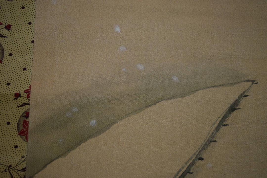 不詳/作者不明/雪中美人図/布袋屋掛軸HH-200 - メルカリ