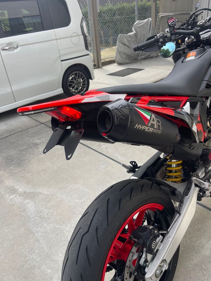 911カレラGTS Hypermotard マフラーフェンダーレスセット DUCATI（ドゥカティ） HYPERMOTARD 950 ステンレス製 フェンダーレス