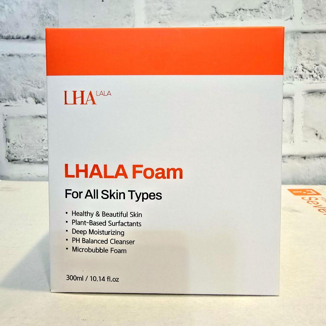 最新版【ララピール洗顔フォーム】LHALA Foam 300ml 全ての肌用 ❤️正規品・新品❤️【ララピール洗顔フォーム】LHALA Foam 300ml