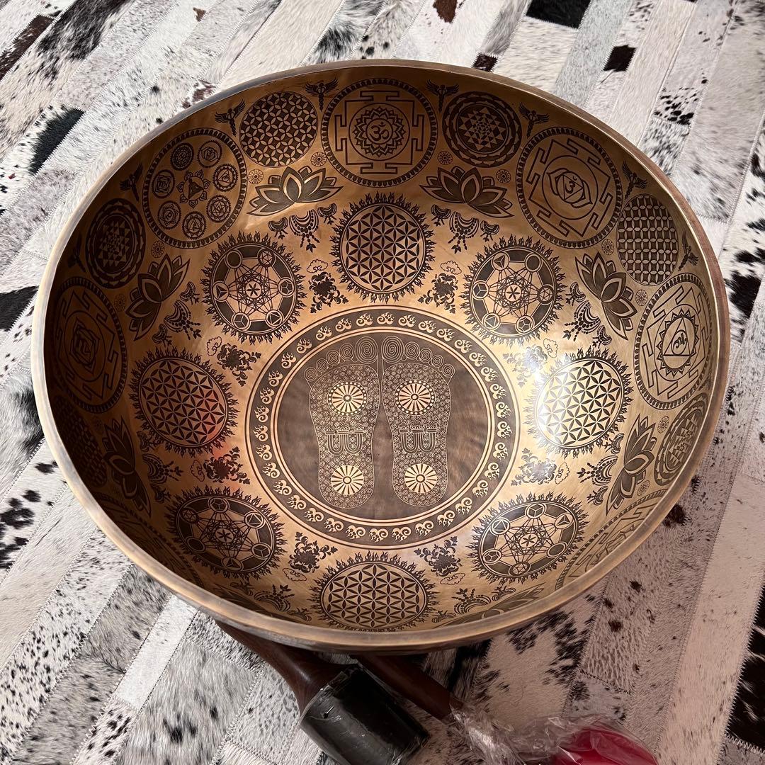 超特大スーパーファインアートボウル 50cm A音 シンギングボウル【SALE