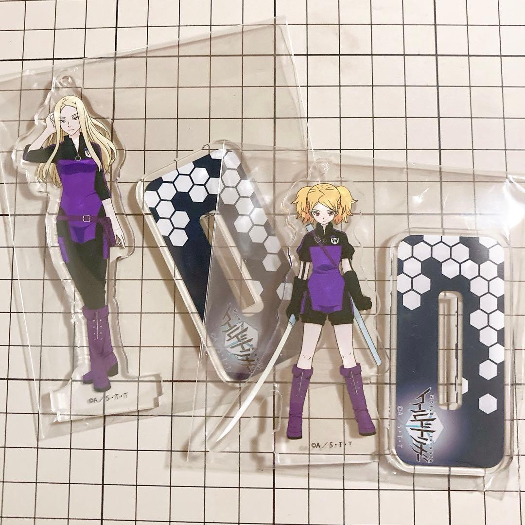 ワールドトリガー アクリルスタンド 加古望 黒江双葉 - メルカリ