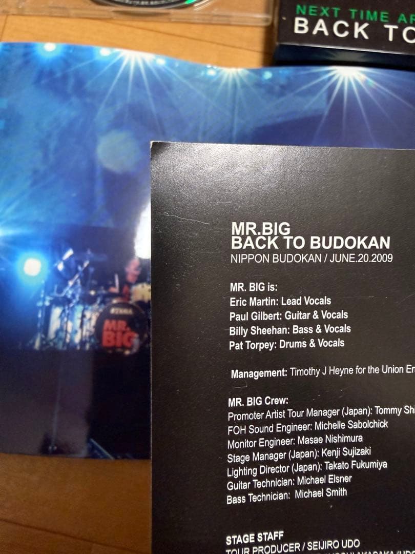 MR.BIG BACK TO BUDOKAN DVD - メルカリ