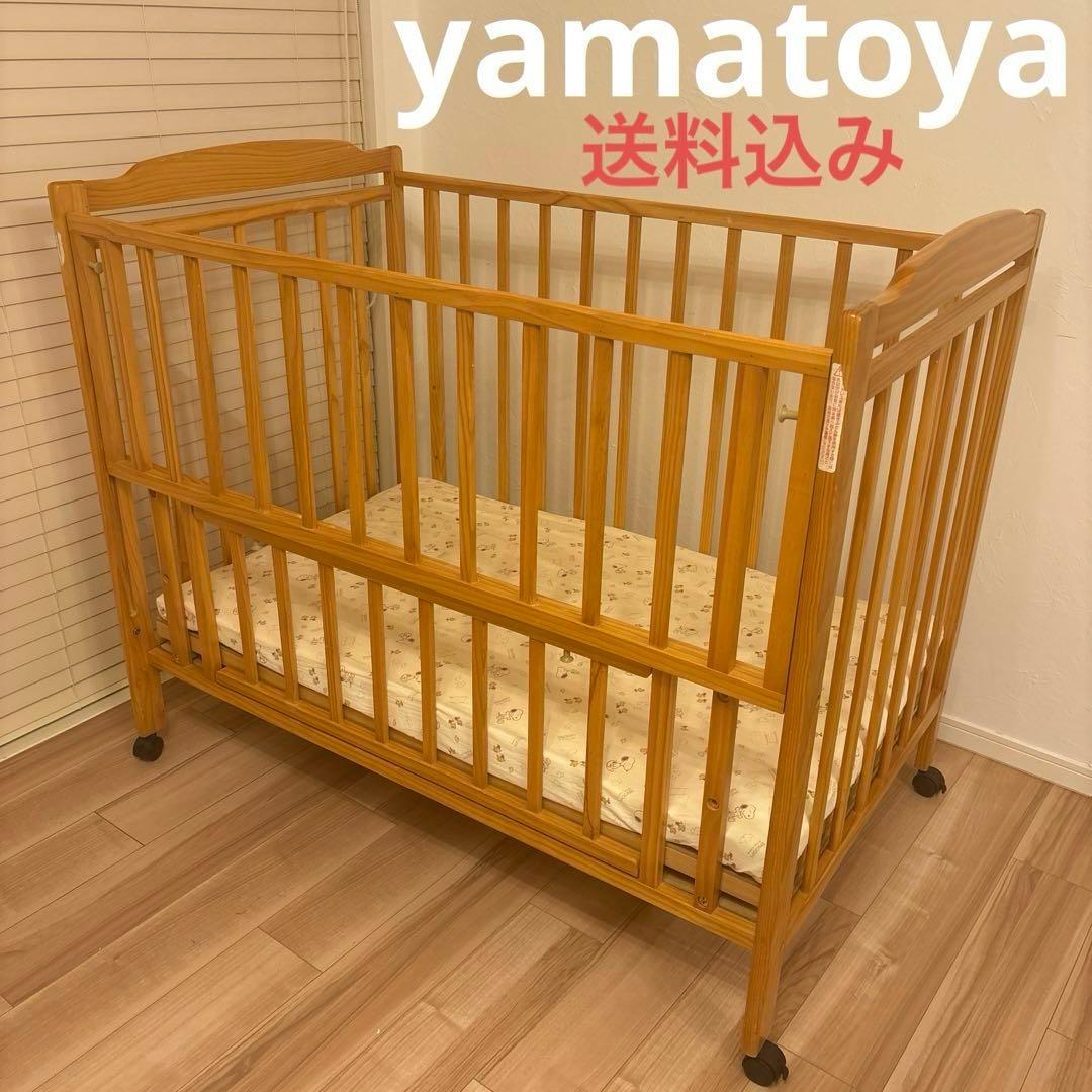 yamatoya ハイタイプ ベビーベッド アドバンス - メルカリ