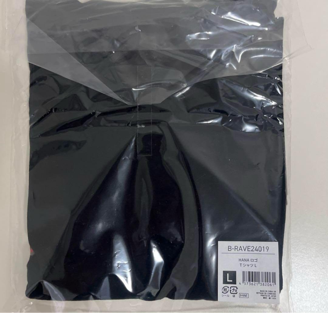 HANA ロゴTシャツ Lサイズ - メルカリ