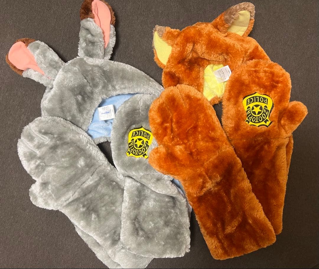 ズートピア マフラー ファンキャップ ニック ジュディ ズートピア マフラー ファンキャップ ニック ジュディ ディズニー