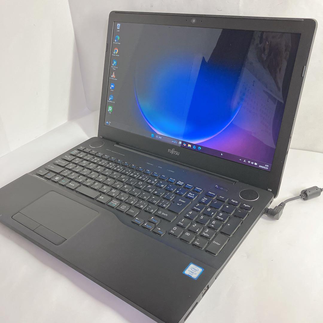 爆速SSD】富士通 AH53カメラ付き｜Core i7｜メモリ8G｜Win11 - メルカリ