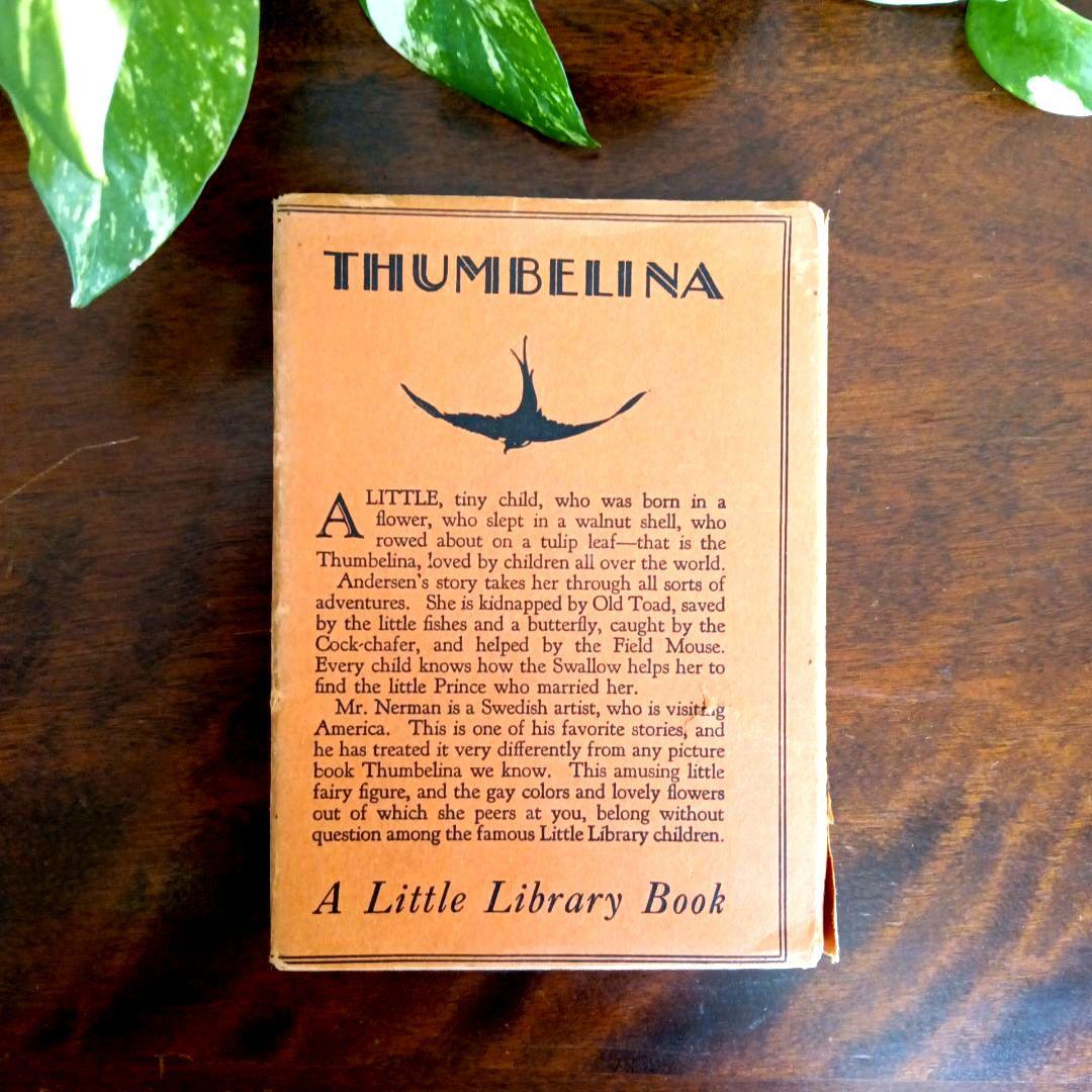 洋書古書 1957年 Nerman ネイマン 希少 おやゆび姫 ヴィンテージ