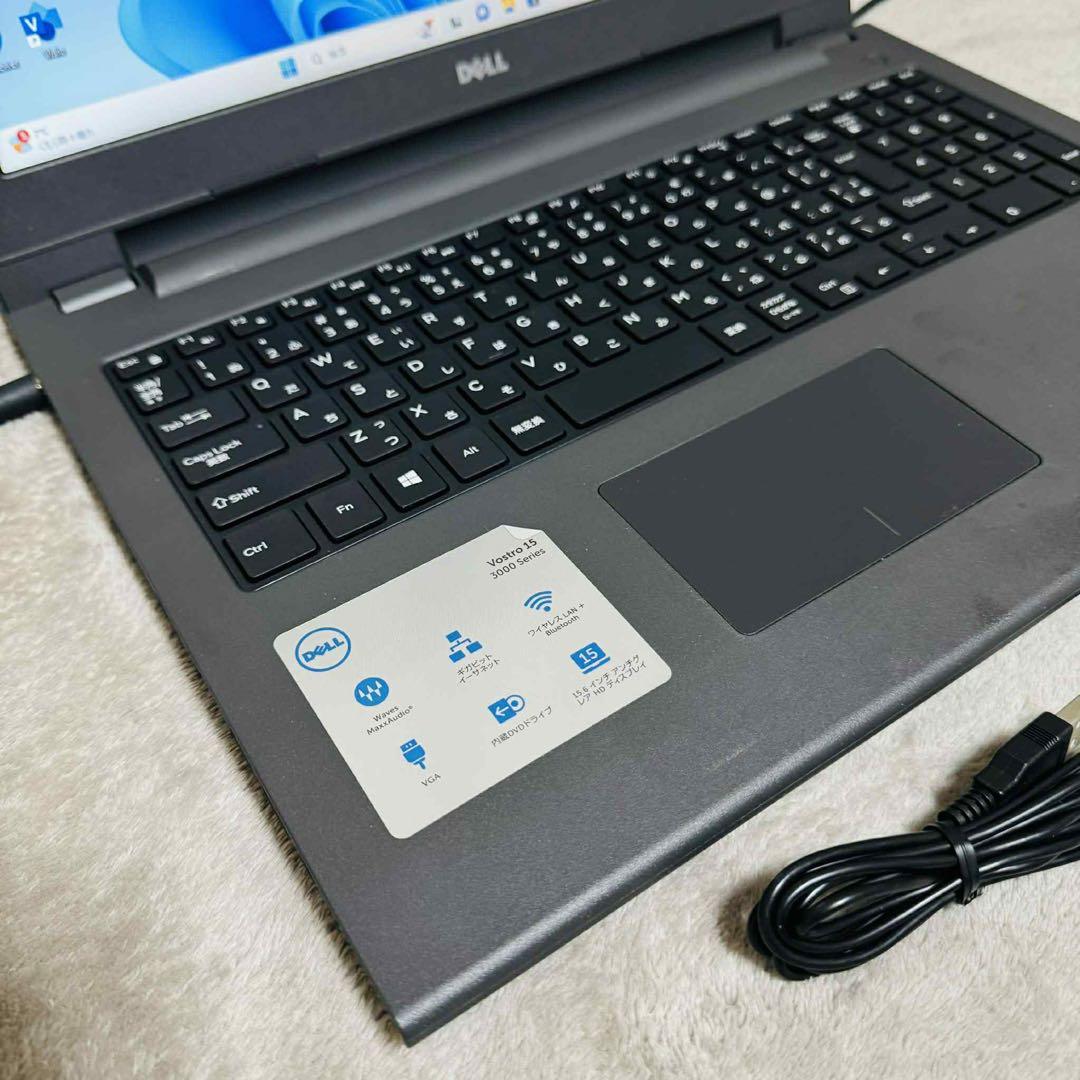 S279 DellノートパソコンWEBカメラSSDサクサク動くWindows11 - メルカリ